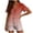 Red, variant on Womens Summer Pajamas Set 2 Piece Ruffle Short Sleeve Cute Bow Tie Front Tops and Shorts Trendy Gradient Color Sleepwear Loungewear Sets