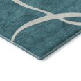 thumbnail image 6 of Dalyn Rugs Premium Machine Washable Mayfield AMF999 Teal 10' x 14' Rug, 6 of 7