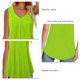 thumbnail image 1 of Camiseta Sin Mangas Para Mujer, Suelta, Suave, De Color Puro, Cuello En V, Fibra De Poliéster, Camiseta Sin Mangas De Verano Para Mujer Para Verano, 1 of 6
