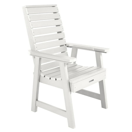 Highwood Weatherly Dining Chair - Dining Height, Outdoor, Eco-friendly, Synthetic Wood