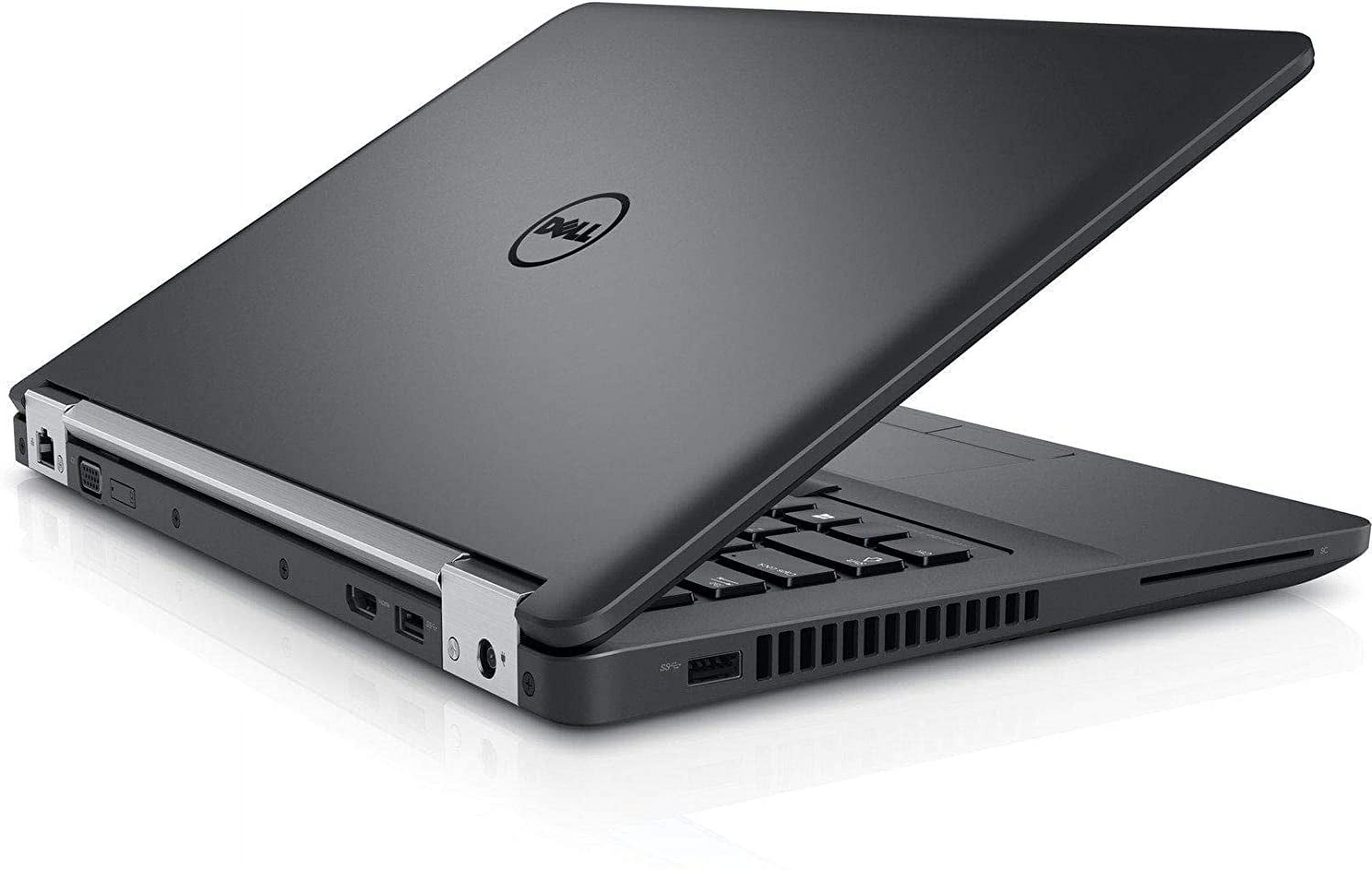 Dell Latitude E5450 14in Laptop, Intel Core i5-5300U, 4GB RAM, 500GB HD, Black, Black