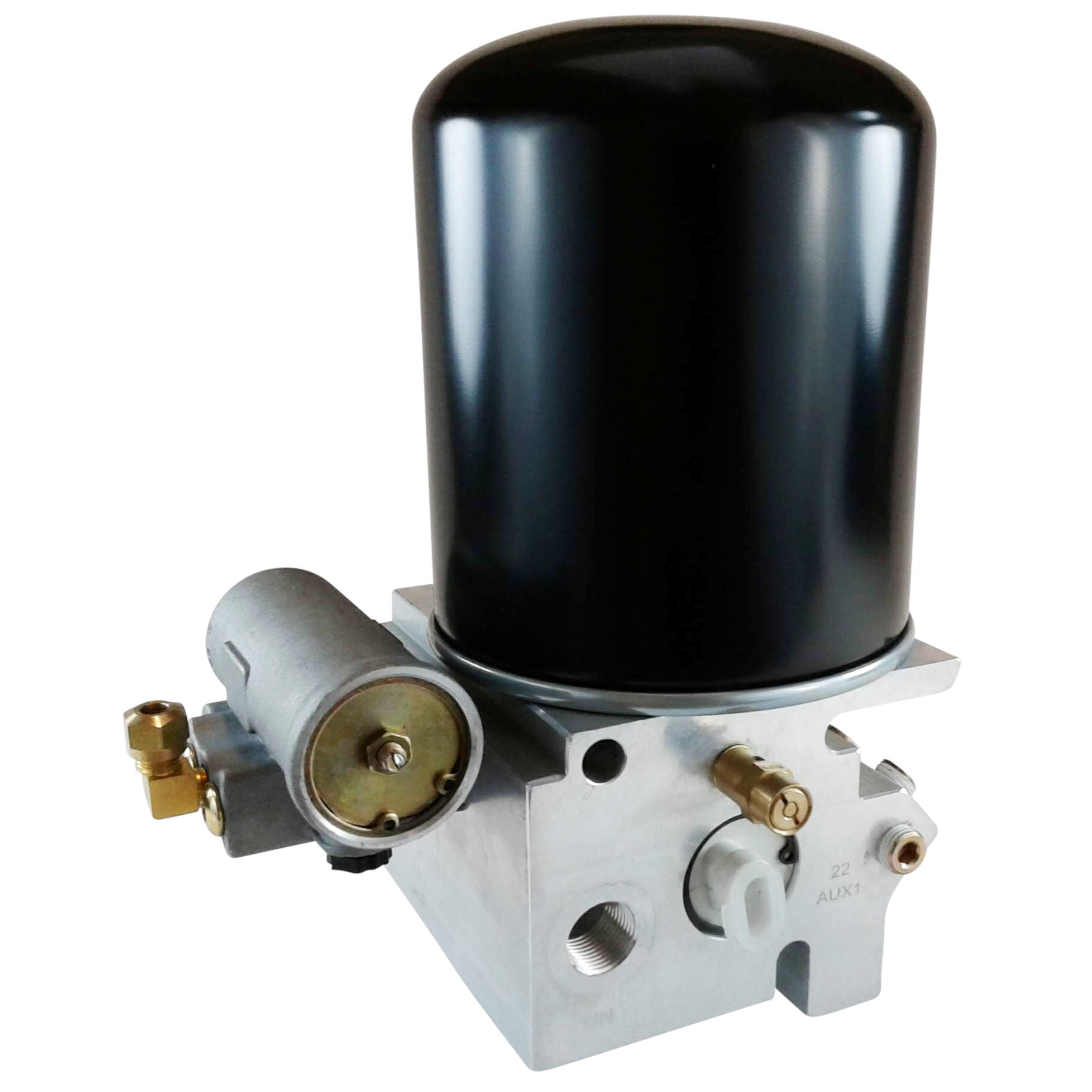 Pneumatic Air Brake System Dryer w/ Governor and A Port Plug