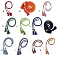 thumbnail image 3 of Honor Rope Vertical Tassel Polyester Yarn No Pilling Easy to Wear Hanging Ear Comfortable Touch Graduation Cord Durable String Blue, 3 of 7