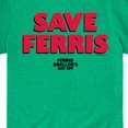 thumbnail image 3 of Ferris Bueller's Day Off - Save Ferris - Toddler And Youth Short Sleeve Graphic T-Shirt, 3 of 5