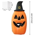 thumbnail image 3 of Danhjin A Pendant New Inflatable Halloween Inflatable Pumpkin Outdoor Courtyard Party Christmas Inflatable Decorations With Lights Gardening Tools, 3 of 8