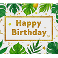thumbnail image 4 of Tropical Leaf Pineapple Themed Happy Birthday Banner Party Decoration Background Backdrop Photography Props for Birthday Parties Celebrations and Photo Shoots, 4 of 7