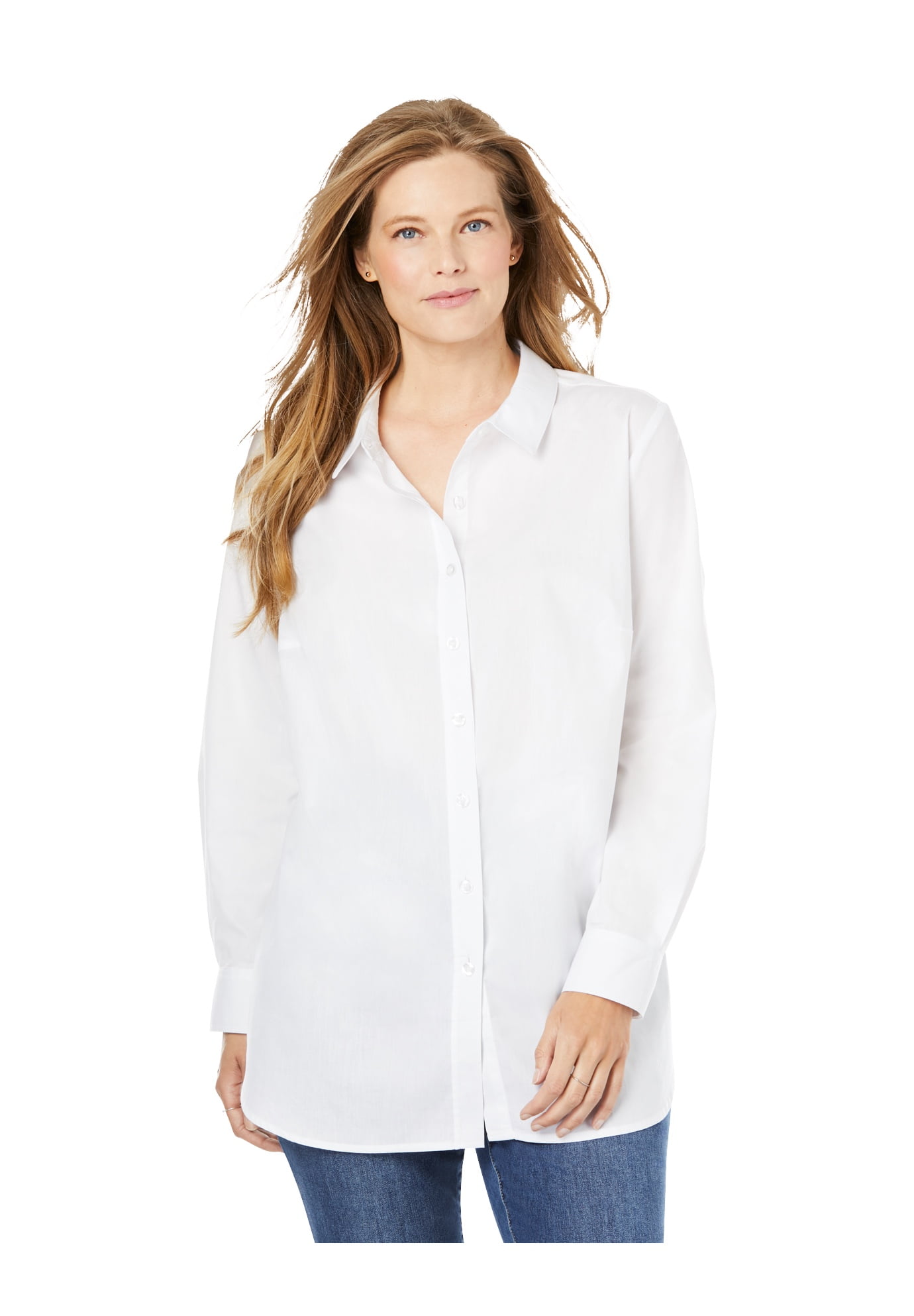 woman within white blouse
