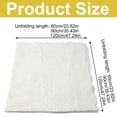 thumbnail image 2 of White Lace Jacquard Small Square Tablecloth for End Side Coffee Table Cover Home Decoration by Elapind, 2 of 6