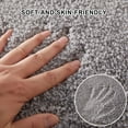 thumbnail image 3 of ZheElen AcrylicFibers Sector Shape Bath Rug With Prompt And Strong Absorption Bathroom Shower Mat Floor Mat Green, 3 of 6