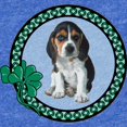 thumbnail image 2 of CafePress - Irish Beagle - Cute Infant Baby Football Bodysuit, 2 of 3