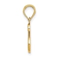 thumbnail image 2 of Diamond2Deal 14K Yellow Gold Script Letter S Initial Pendant for Women (L- 0.59inch, W- 0.31inch), 2 of 6