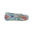 thumbnail image 4 of Minnetonka Cassie Slippers for Kids, Bright Blue Splash 2 Big Kid, 4 of 5