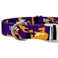thumbnail image 5 of Country Brook Petz® Premium Purple and Gold Camo Dog Collar and Leash Limited Edition, Small, 5 of 6