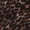 Leopard Print, variant on Women Low Rise Leopard Print Wavy Seamless Bikini Panties Skin Brown M