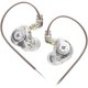 thumbnail image 2 of keephifi KZ EDX Pro Auriculares in-ear Monitor KZ IEM Auriculares Dual DD HiFi estéreo Sonido Escenario Auriculares con cable con cancelación de ruido Auriculares para juegos para músicos cantantes au, 2 of 4