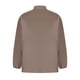 thumbnail image 5 of Camisa con botones de color sólido con cuello en V para primavera y otoño para mujer, parte superior suelta informal Pompotops FGAJ15528, 5 of 5