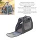 thumbnail image 3 of Transportín Impermeable Para Mascotas, Tela De Malla Segura, Correas Ajustables, Orificios De Ventilación, Diseño Portátil Y Plegable, 3 of 7