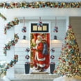thumbnail image 6 of LmnLft Santa Claus Christmas Door Curtain, 90x180cm Holiday Door Hanging Banner for Festive Party Decoration, 6 of 6