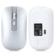 thumbnail image 1 of Ratón recargable, ratón inalámbrico, con rodillo de masaje de metal, para oficina Bluetooth 5.1 LHCER Descripción de la referencia, 1 of 7