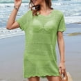 thumbnail image 5 of IROINNID Summer Dresses for Women 2024, Plus Size Women Casual T-shirt Outfits Short Dresses with Round Neck and Short Sleeve Summer Dresses, 5 of 8