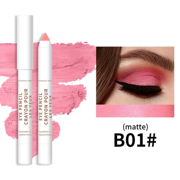 GuluguLa 1pcs Eyeshadow Stick, Waterproof Cream Eyeshadow Stick, Long-Lasting, Neutral & Soft Matte Eyeshadow with Built-in Smudger (K)