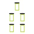thumbnail image 1 of Ruiboury Swimming Waterproof Underwater Pouch Bag Pack Dry PVC Case For Cell green 5Set, 1 of 6
