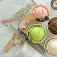 thumbnail image 6 of WESIEVYA 6Pcs Practical Dinner Spoons for Home Users Wood Material Rice Scoops, 6 of 8