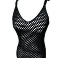 thumbnail image 5 of Coduop Women Crochet Cover Up Backless Maxi Dress,Long Fishnet Knitted Bikini Coverup Tank Dresses, 5 of 6