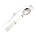 thumbnail image 2 of Portable Folding Tableware Set Stainless Steel Spoon And Fork For Thermos Camping Travel And Other, 2 of 5