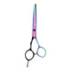 thumbnail image 1 of Tijeras para barba Tijeras de corte de pelo profesionales de acero inoxidable portátiles para peluquería en casa para estilistas Tijeras planas, 1 of 10