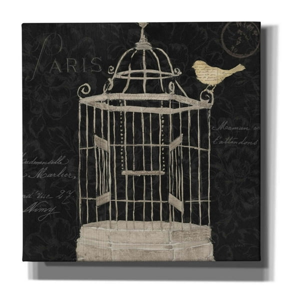 Epic Graffiti 'Via Paris III' by James Wiens, Canvas Wall Art, 26"x26"