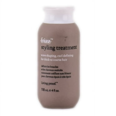 Living Proof No Frizz Sryling Treatment - Wave Shaping, Curl Defining For Thick to Coarse Hair (4 oz)