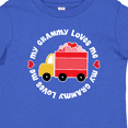 thumbnail image 4 of Inktastic My Grammy Loves Me Valentine Truck Boys or Girls Baby T-Shirt, 4 of 5