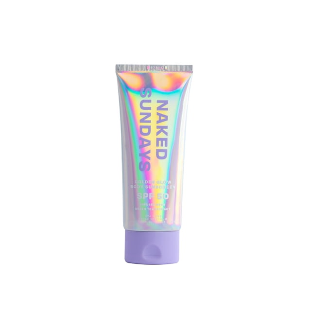 Protector solar Naked Sundays SPF50 Golden Glow Body 100 ml