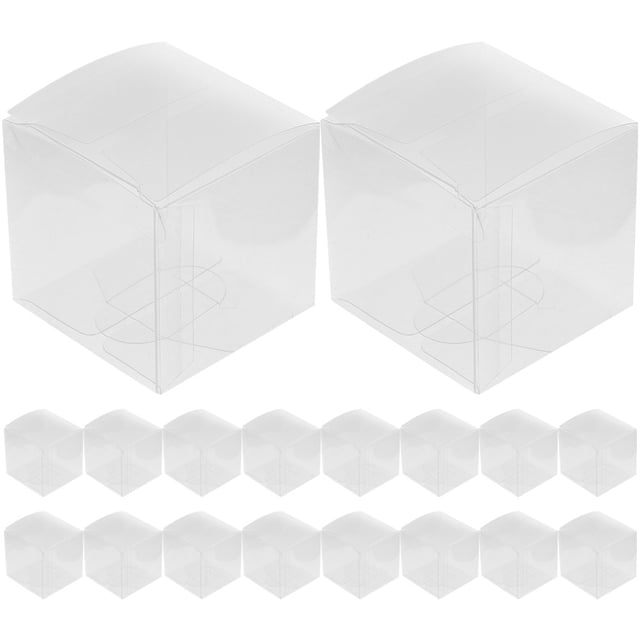 EeaseCA 50pcs Gift Packing Box Treat Packing Boxes Cookies Storage Boxes Party Treat Boxes
