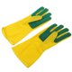thumbnail image 5 of GOOHOCHY 1 par de guantes de látex para lavavajillas, guantes de limpieza para el hogar, guantes de estropajo para la cocina (talla L), 5 of 8