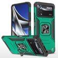 thumbnail image 1 of Funda de teléfono para Poco X4 Pro de Uso Rudo Shock color + Mica de Cristal, 1 of 5