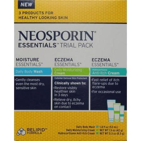Neosporin Eczema Essentials 3ct Kit