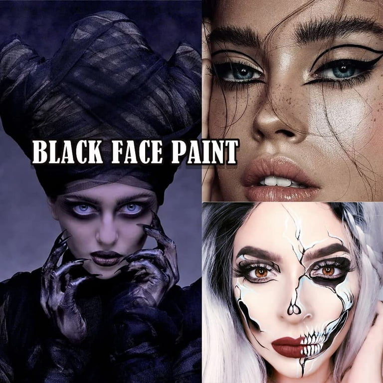 3Pcs Eye Black Sticks for Sports, Face Paint Sticks Makeup Eye