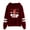 Red, variant on Sombr I Barely Know Her Pullover Hoodie Pocketless Long Sleeve Women Men Fashion Hooded Sweatshirt
