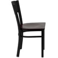 thumbnail image 3 of Flash Furniture Hercules Circle Back Metal Dining Chair in Mahogany, 3 of 4