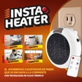 thumbnail image 4 of Calefactor Eléctrico portátil INSTA HEATER con temperatura regulable y control remoto, 4 of 7