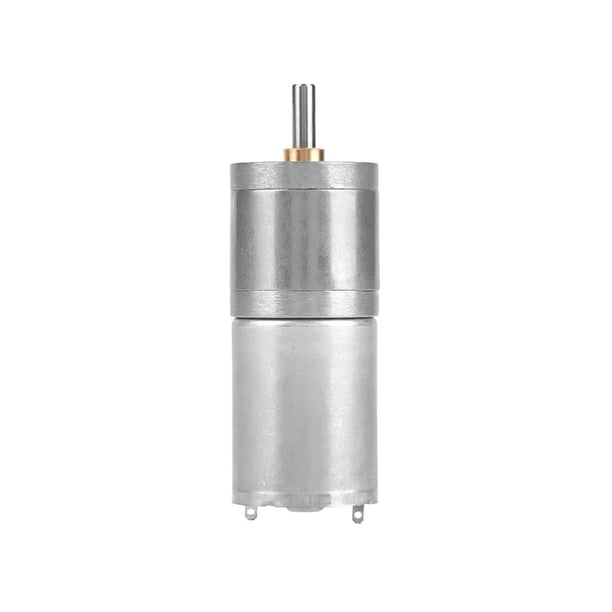 Motor De Engranaje DC 12V 25GA 370 25mm Alto Par Eléctrico De Baja Velocidad Motorreductor Excéntrico Eje De Salida Diámetro Caja De Cambios