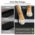 thumbnail image 4 of DOMIPET 17" Extra Wide Dog Ramp for Couch Bed Car, Adjustable Height Wooden Pet Ramp for Dogs Cats,  Stable Foldable Pet Steps (Supports up to 200LBS), 4 of 10