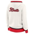 thumbnail image 3 of Women's WEAR by Erin Andrews Cream Chicago Bulls Plus Size Hoodie Sweater, 3 of 5