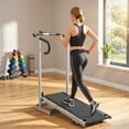 thumbnail image 2 of Soozier Walking Pad Treadmill with Incline, Foldable Treadmill, Silver, 2 of 10
