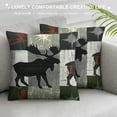 thumbnail image 3 of Hunting Rustic Lodge Decorative Pillow Cover , Throw Pillow Cover Retro Cabin Lodge Pillow Cover For Kids Teens Adult Men, 3 of 5