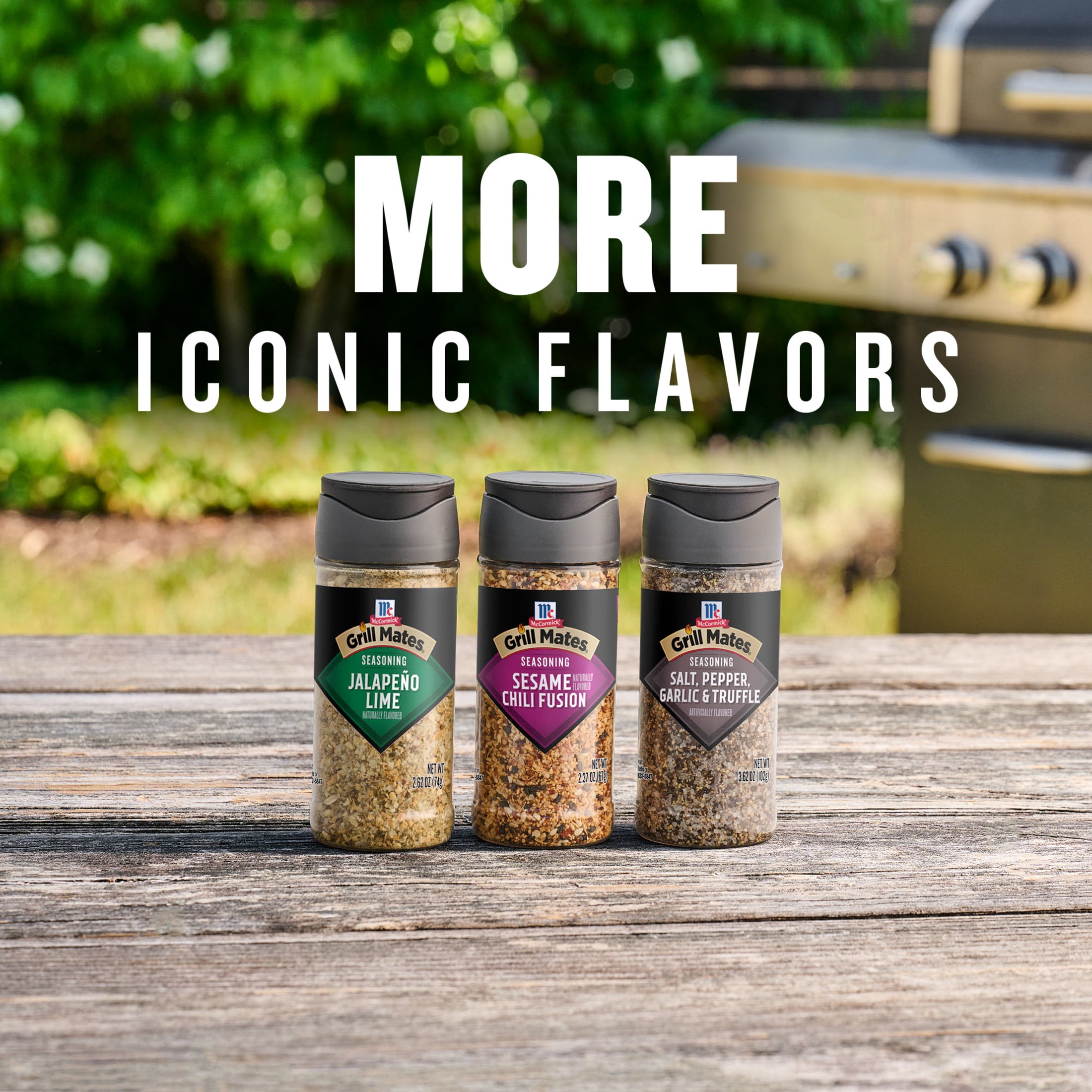 McCormick Grill Mates Sesame Chili Fusion Seasoning, 2.37 oz Bottle