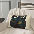 thumbnail image 5 of Salouo Owl with Mandala Print Print Pillow Case Cover,Wrinkle-Free Bed Pillow Cover Pack of 1 Home Decor Fade-Resistant and Stain-Resistant ,Pillows Not Included -14"x20", 5 of 8