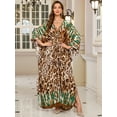 thumbnail image 4 of CFCSRP Plus Size Caftans Moo Moo for Women Swimsuit Cover up Summer Beach Kaftan Swimwear Maternity Dress, 4 of 6